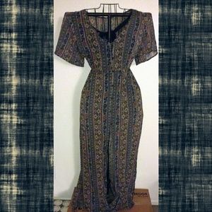 LAST CHANCE! Printed Sheer Duster